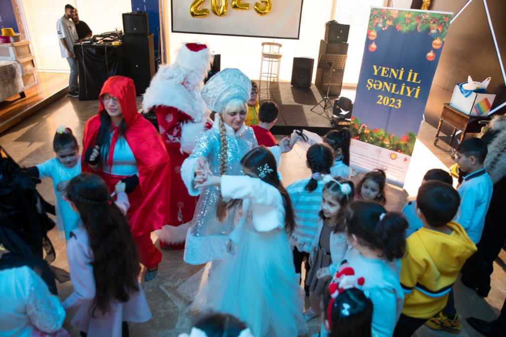 "Organization of a New Year's celebration for disabled persons under the age of 18" project