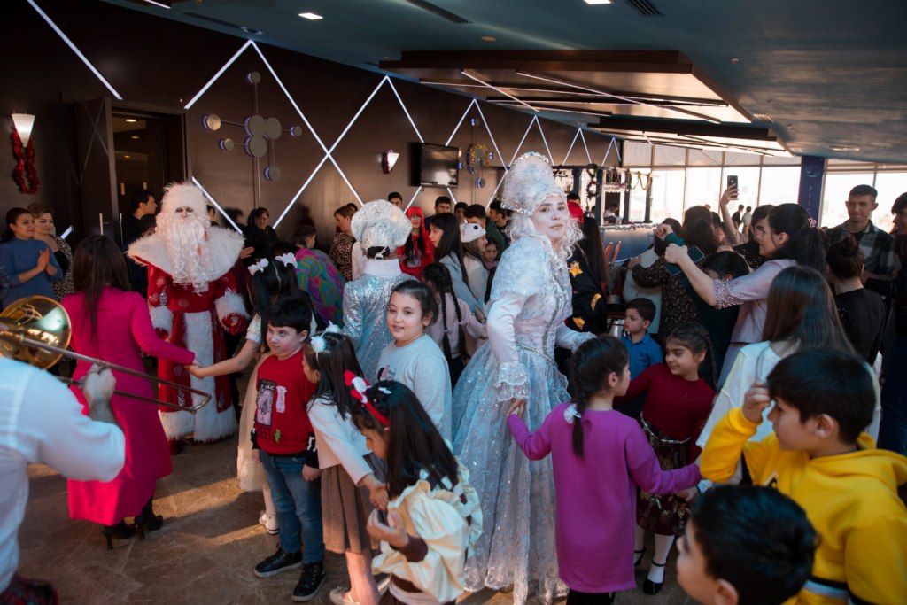 "Organization of a New Year's celebration for disabled persons under the age of 18" project