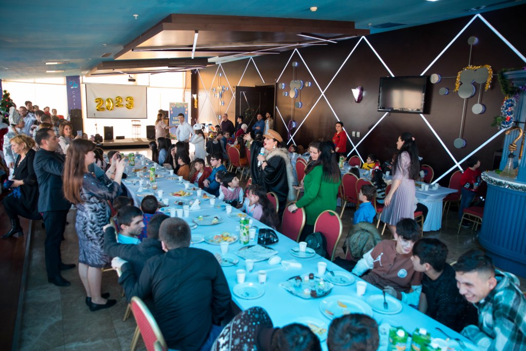 "Organization of a New Year's celebration for disabled persons under the age of 18" project
