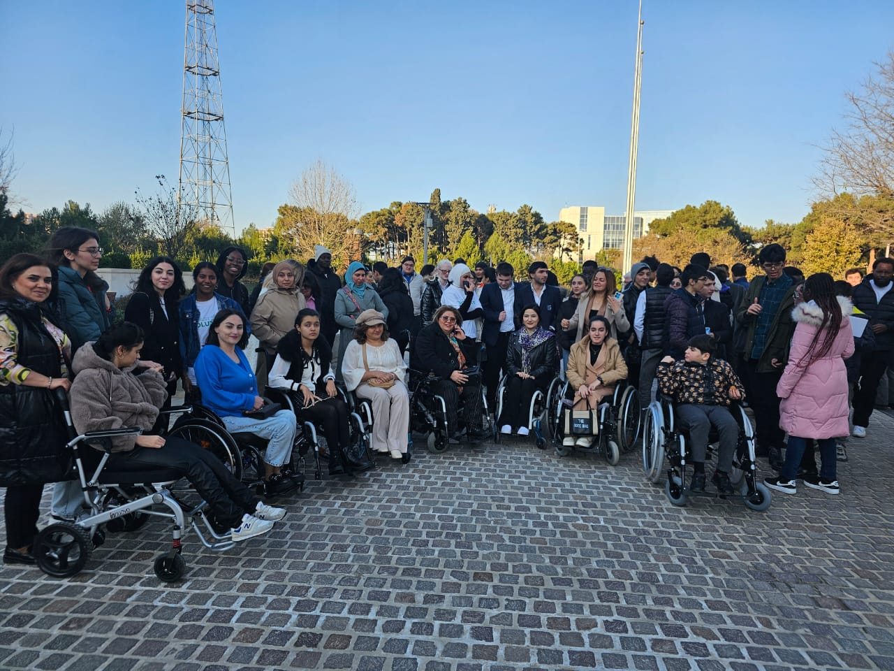 The Azerbaijan Visually Impaired Society together with ADA University held the "March of Confidence" event