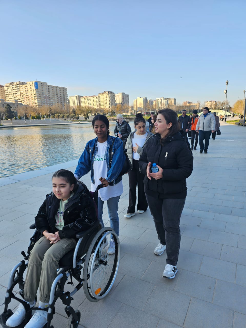 The Azerbaijan Visually Impaired Society together with ADA University held the "March of Confidence" event