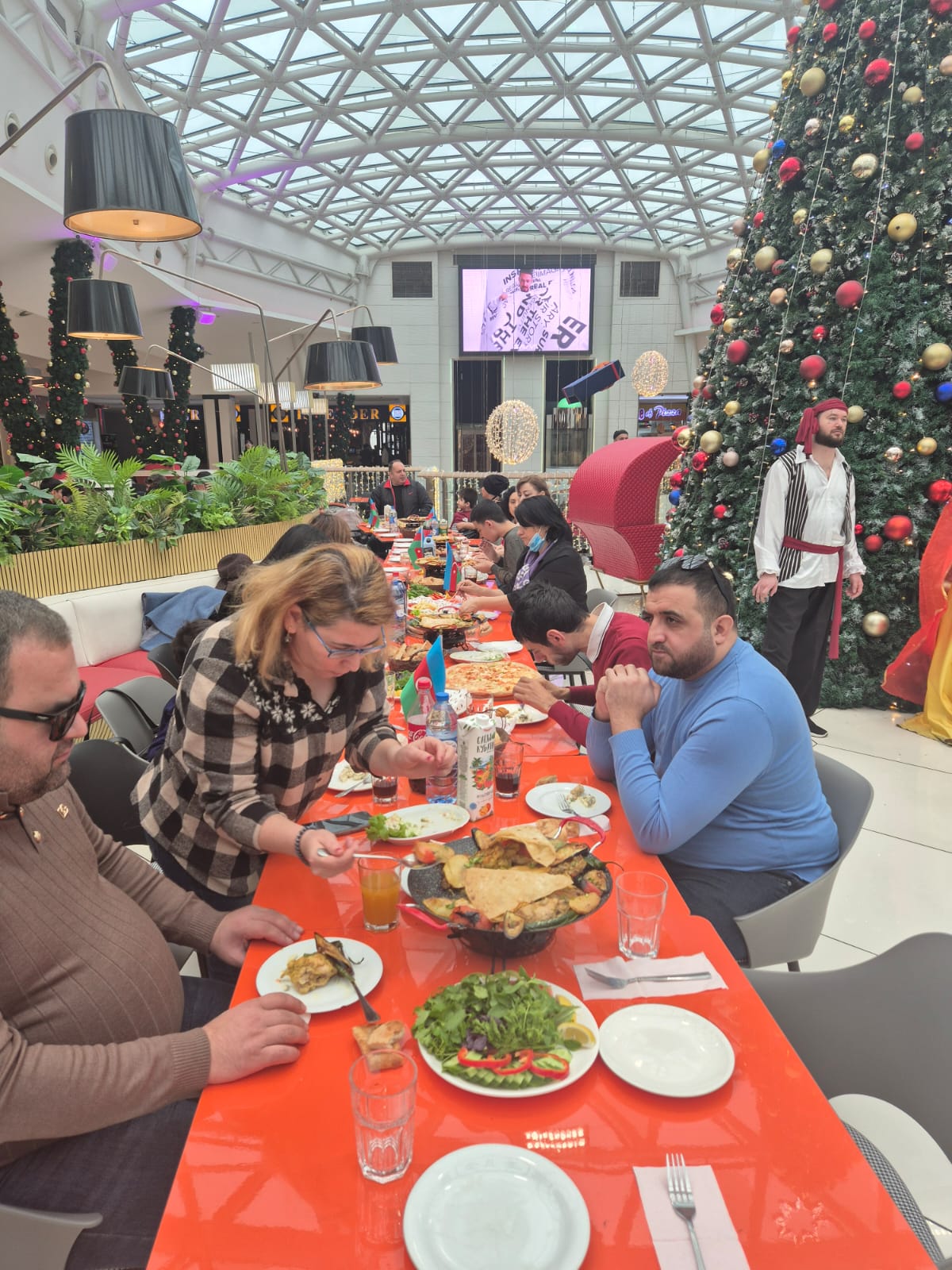 A celebration was organized on January 13 for children with visual impairment and disabilities under the age of 18 living in Sumgayit.