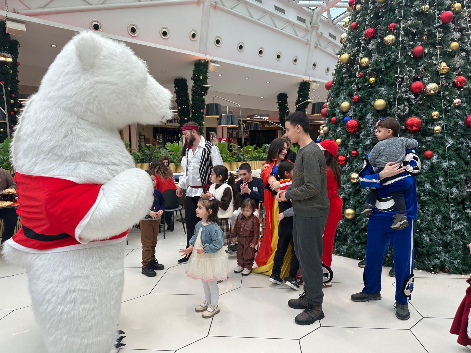A celebration was organized on January 13 for children with visual impairment and disabilities under the age of 18 living in Sumgayit.