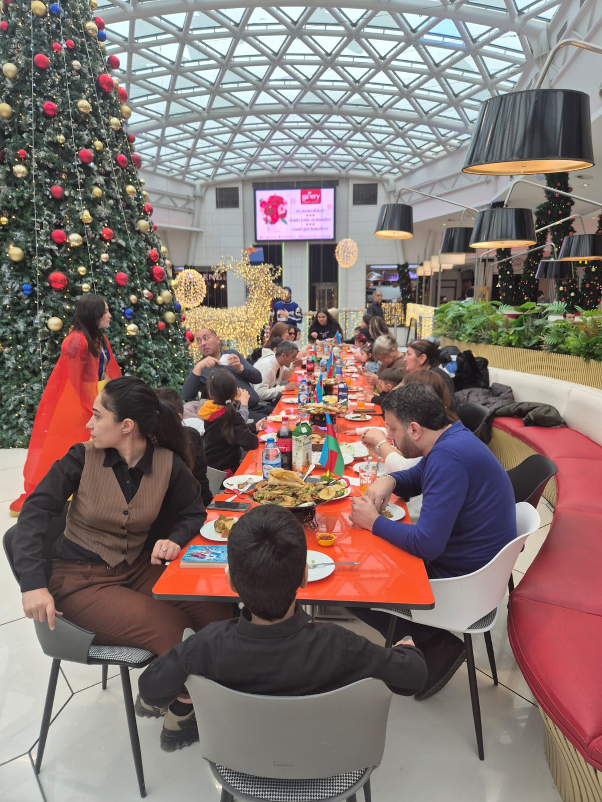 A celebration was organized on January 13 for children with visual impairment and disabilities under the age of 18 living in Sumgayit.
