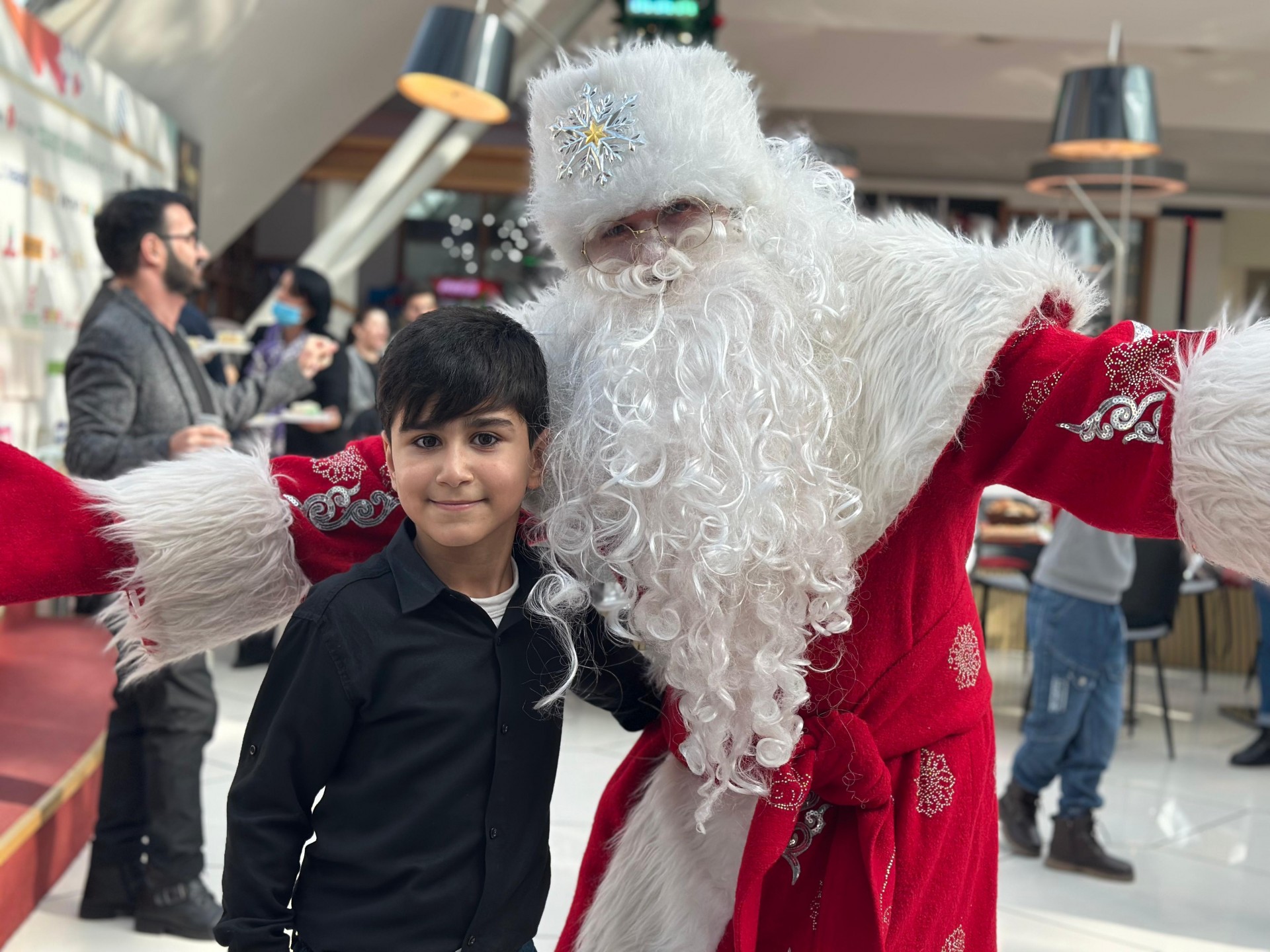 A celebration was organized on January 13 for children with visual impairment and disabilities under the age of 18 living in Sumgayit.