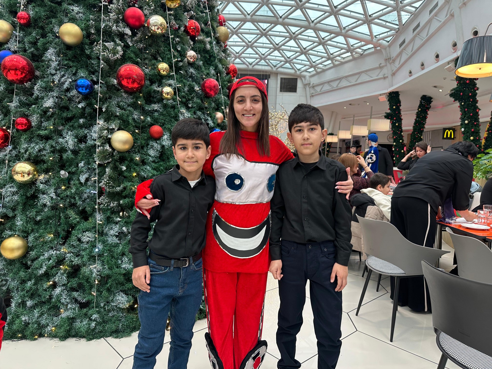 A celebration was organized on January 13 for children with visual impairment and disabilities under the age of 18 living in Sumgayit.