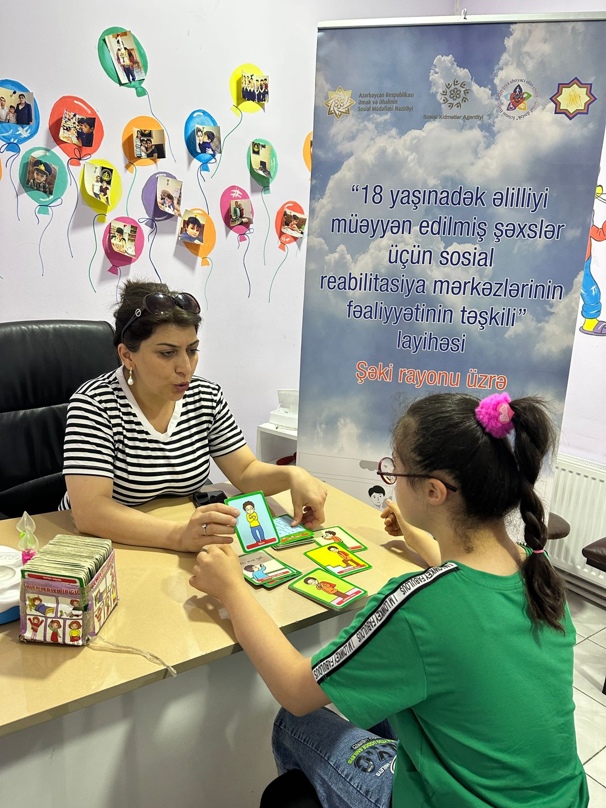 Şəkidə sosial reabilitasiya mərkəzi